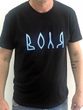 Men's patriotic t-shirt: "VOLYA", black, M