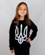 Trident sweatshirt (sweater) for girls, black
