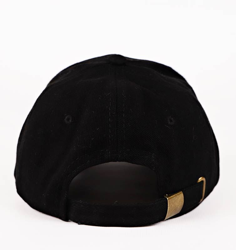 #Ukraine baseball cap, black with a sand stripe, One Size
