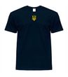 Men's Patriotic T-Shirt: EMBROIDERED TRISUN, Dark Blue
