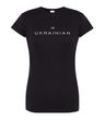 Damska koszulka I'M UKRAINIAN, czarna