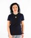 Women's t-shirt with embroidered Trident, dark blue, S
