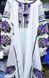 Жіноче плаття вишиванка Французькі Квіти - фіолетові, 40
