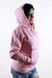 Women's hoodie FREEDOM pink, S