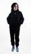 copy_Women's winter sports suit black #Ukraine KM028 premium, XS