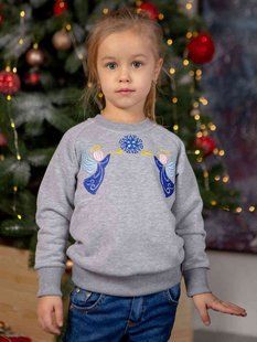 Szara bluza Angelica dla dziewczynki, 92/98cm