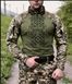 Men's UBACS tactical shirt with "Flowers of Freedom" embroidery