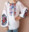 Women's embroidery French Flowers - colored, 40