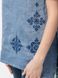 Жіноча туніка вишиванка Цвіт папороті, льон, S