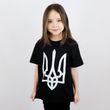 T-shirt for girls Trident, black, 5-6 years old