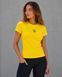 Women's t-shirt with embroidered Trident, black, S