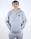 Men's sports suit #Glory to Ukraine, gray, S