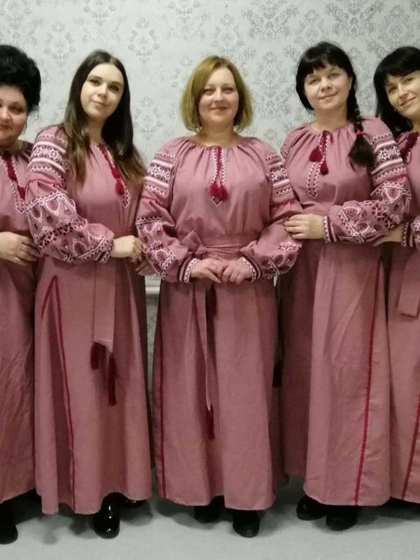 Жіноча сукня Людмила  - льон, 46