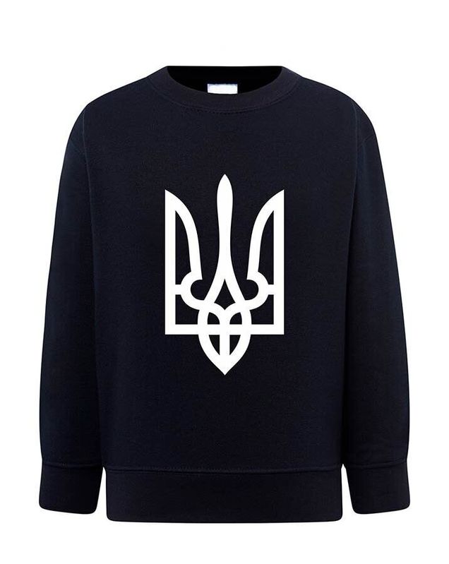 Sweatshirt (sweater) for girls Trident, dark blue, 92/98cm