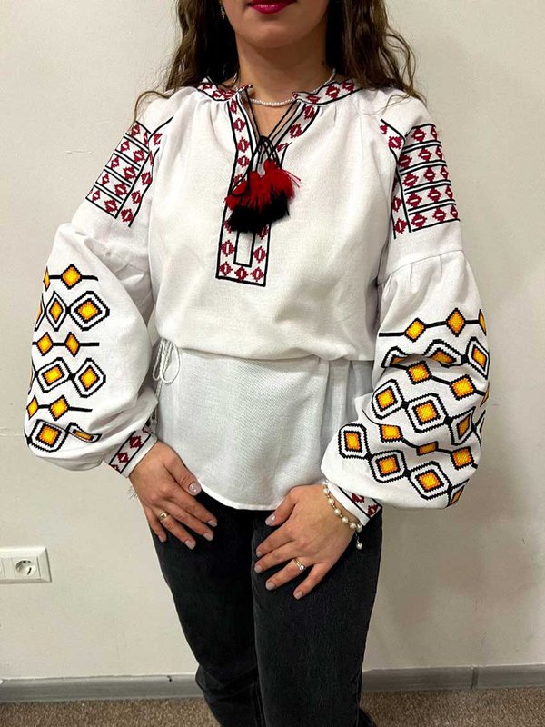 Жіноча вишиванка Етнічні Ромби, 40