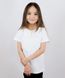 Embroidered T-shirt for girls Sokal embroidery, white embroidery - white, 116/122 cm
